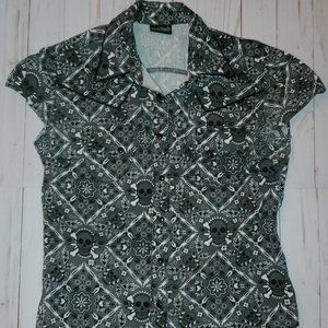 Steady Clothing Women's Western Top Size Large